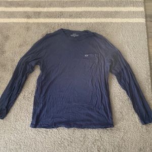 Dark Blue Vineyard Vines Long Sleeve (medium)